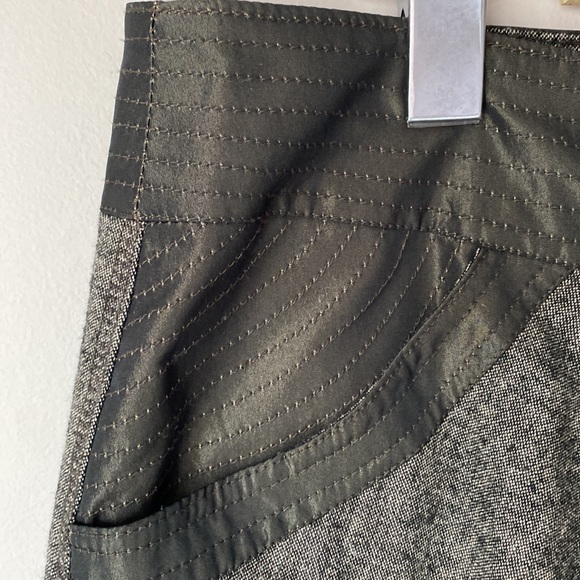 Apanage brown tweed skirt size 6 - Picture 3 of 10